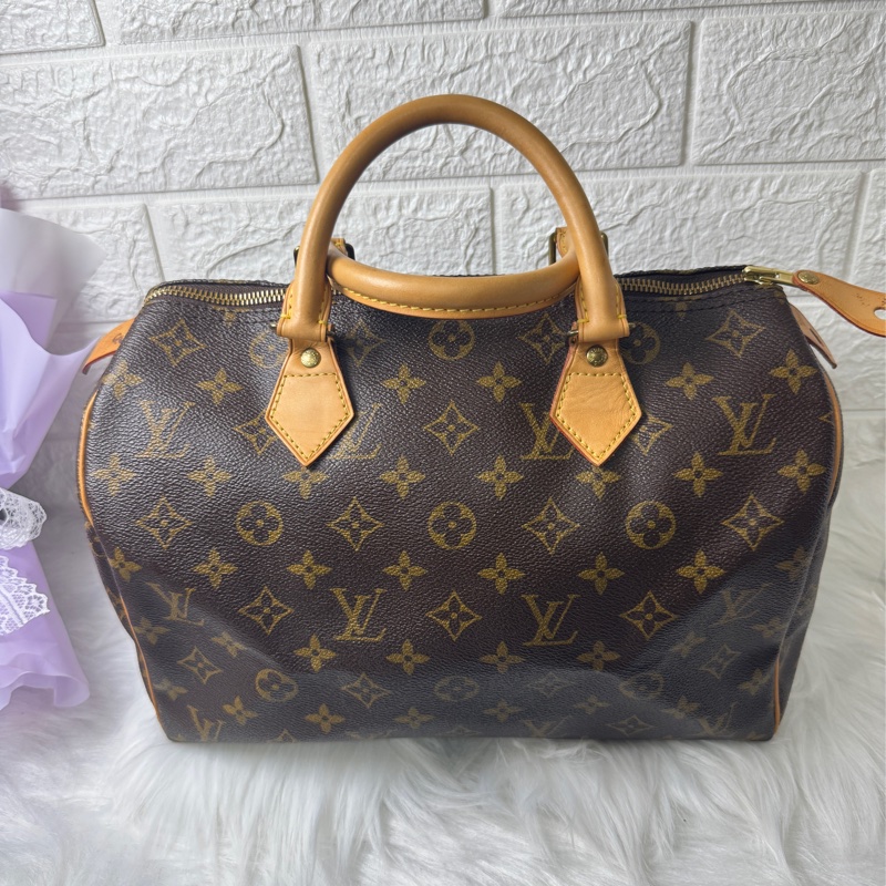LOUIS VUITTON Speedy 30 handbag 手袋-0