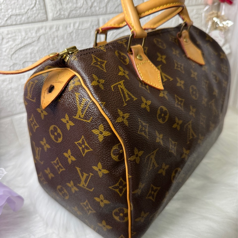 LOUIS VUITTON Speedy 30 handbag 手袋-7