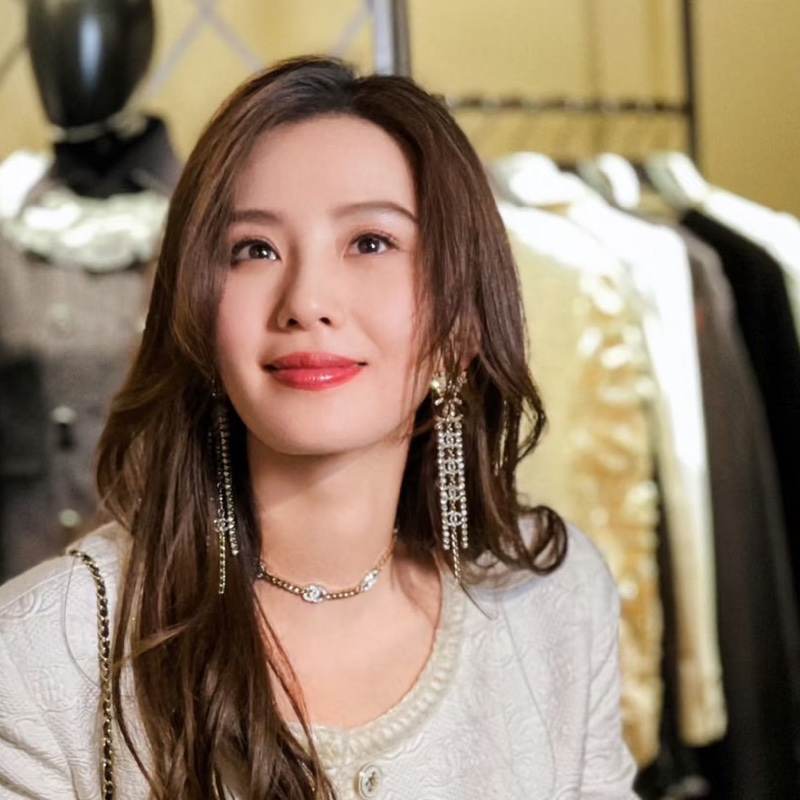 Chanel 香奈兒五花水鑽項鍊-頸鏈淡金雙C mark®️-1