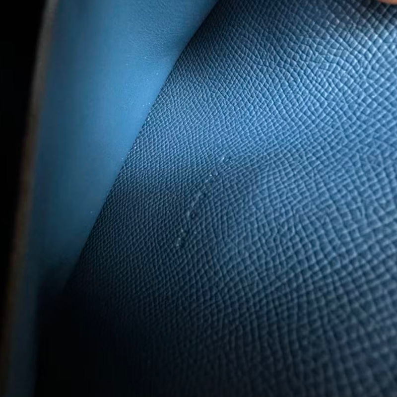 🌈Hermes💙Clic 16💙寶石藍色金扣🌟99.8新閑置🌈Epsom皮🌟愛馬仕🌟-7