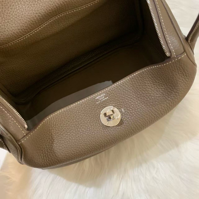 🌈Hermes🧡Lindy 26🧡大象灰銀扣🌟98.5新🌈TC皮🌟Stamp C🌟-1