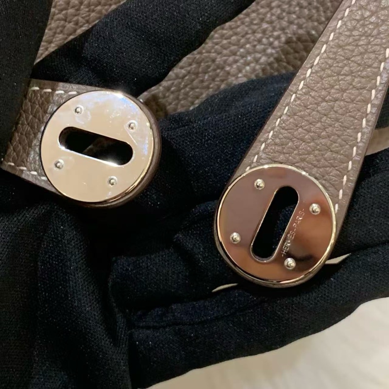 🌈Hermes🧡Lindy 26🧡大象灰銀扣🌟98.5新🌈TC皮🌟Stamp C🌟-3