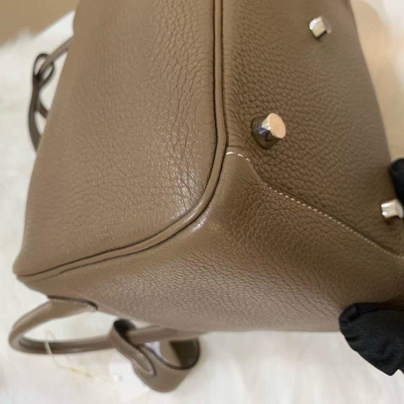 🌈Hermes🧡Lindy 26🧡大象灰銀扣🌟98.5新🌈TC皮🌟Stamp C🌟-4