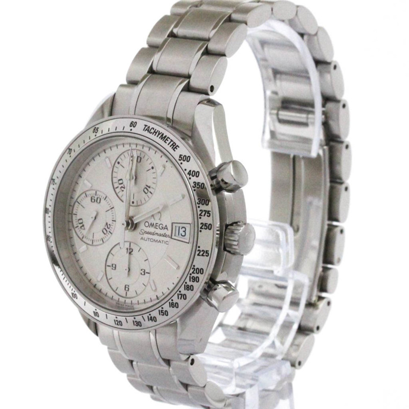 歐米茄超霸系列日期自動鋼男錶 3513.30 拋光-1