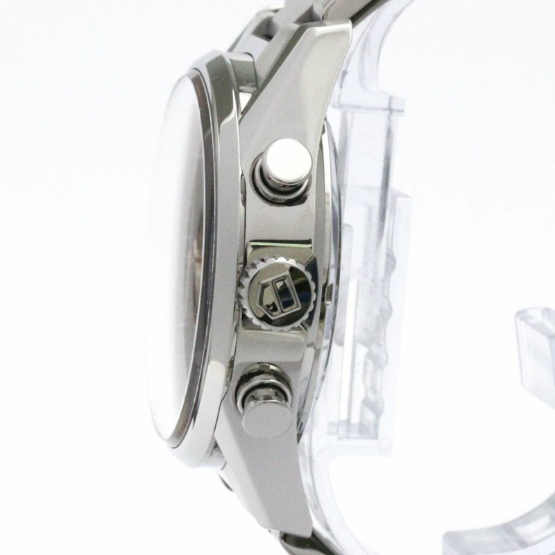 泰格豪雅 Carrera Calibre 1887 計時碼錶鋼製自動男士手錶 CAR2014-3