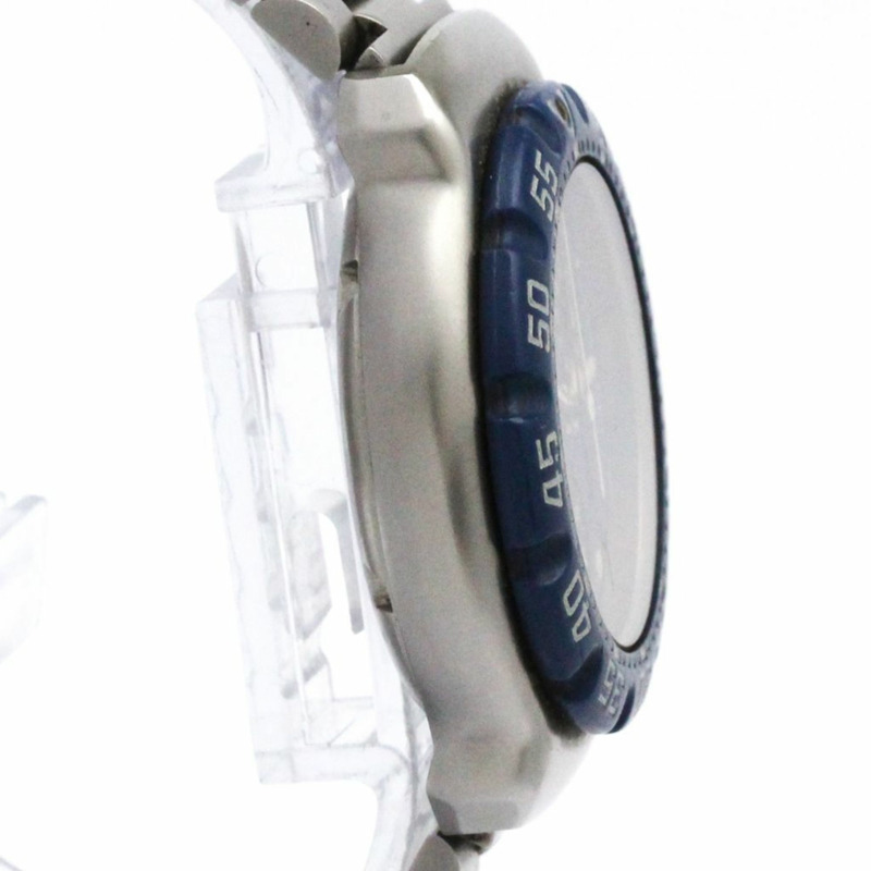 泰格豪雅 Formula 1 計時碼錶鋼質石英男式手錶 570.513-8