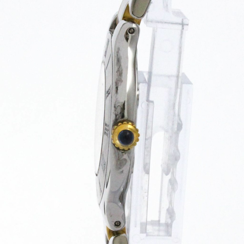 卡地亞 Must 21 鍍金鋼石英女士手錶 W10074R6 拋光-3