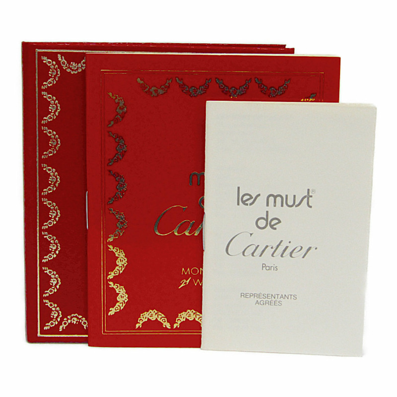 卡地亞 Must 21 鍍金鋼石英女士手錶 W10074R6 拋光-5