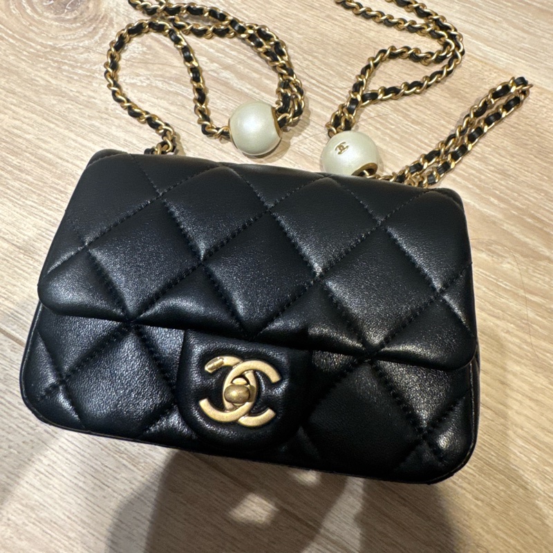 Chanel mini CF 24S 珍珠款/湯圓-1