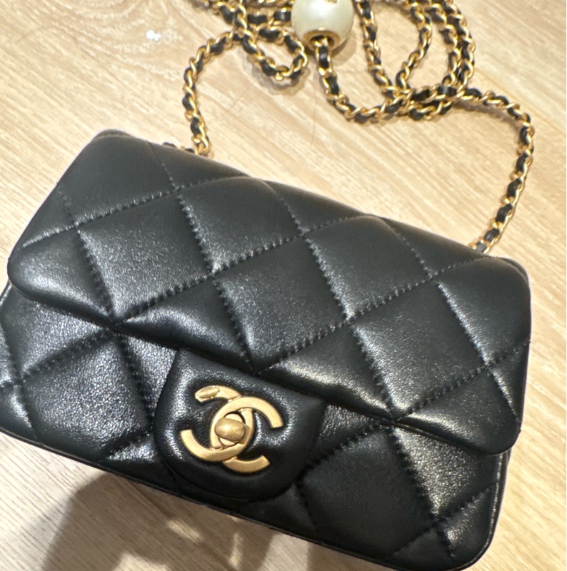 Chanel mini CF 24S 珍珠款/湯圓-3