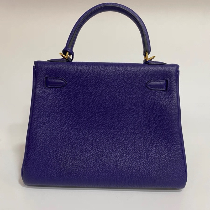 Hermes kelly 25 C刻 18年 togo 鳶尾藍-1