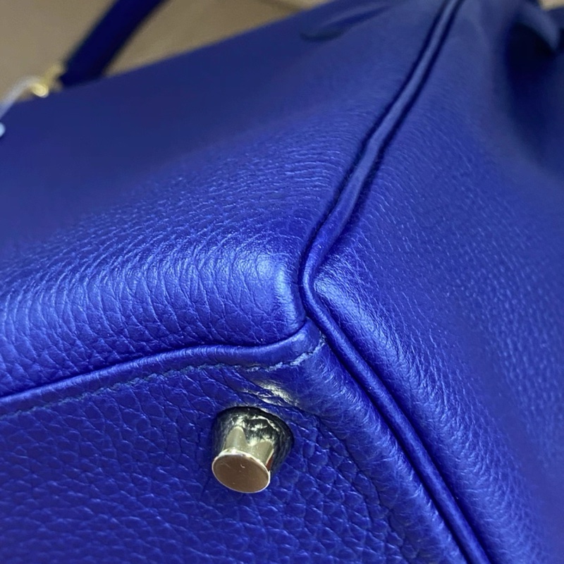 Hermes kelly 25 C刻 18年 togo 鳶尾藍-6