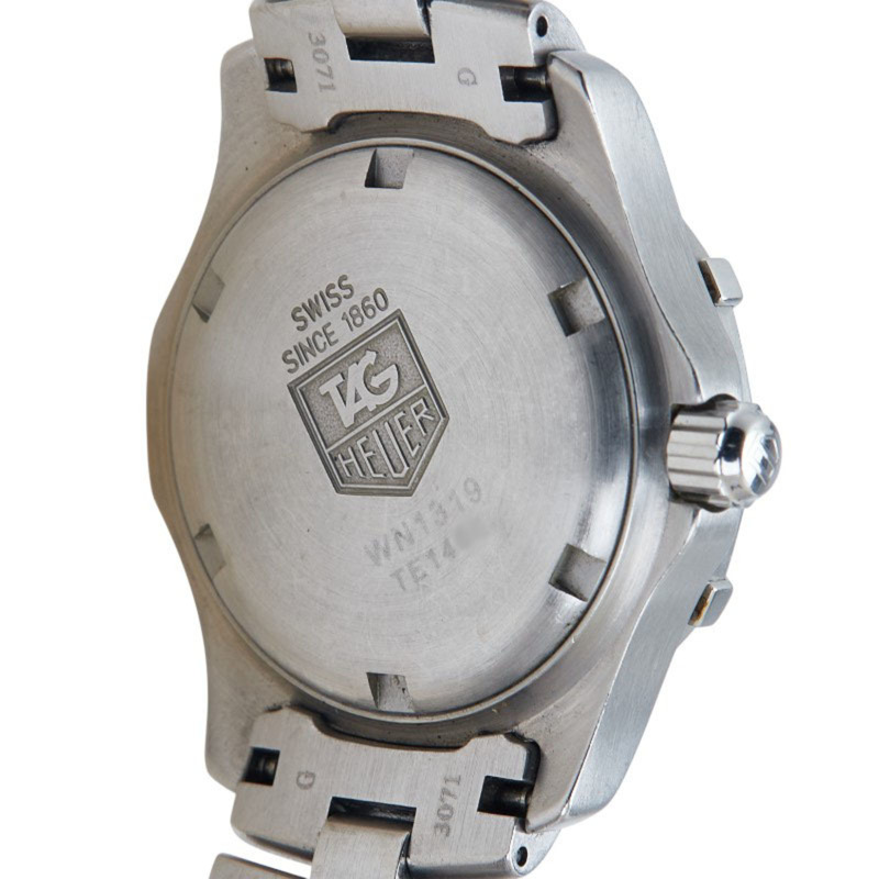 泰格豪雅 Exclusive WN1319 石英腕錶,粉紅錶盤,不鏽鋼材質,女士-3