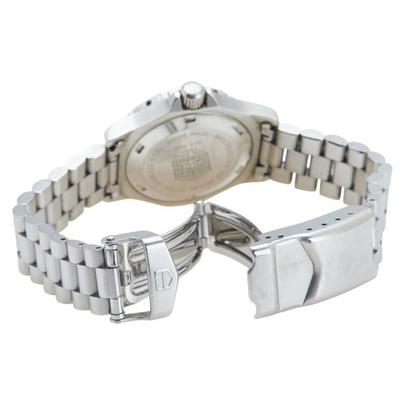 泰格豪雅 3000 系列專業 200 腕錶 932.208 石英灰色錶盤不鏽鋼女錶 HEUER-2