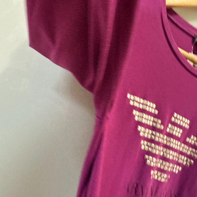 【美收精品】ARMANI 紫色長袖上衣 4-198【隔月月中將轉賣至日本 上架期限30天】-2