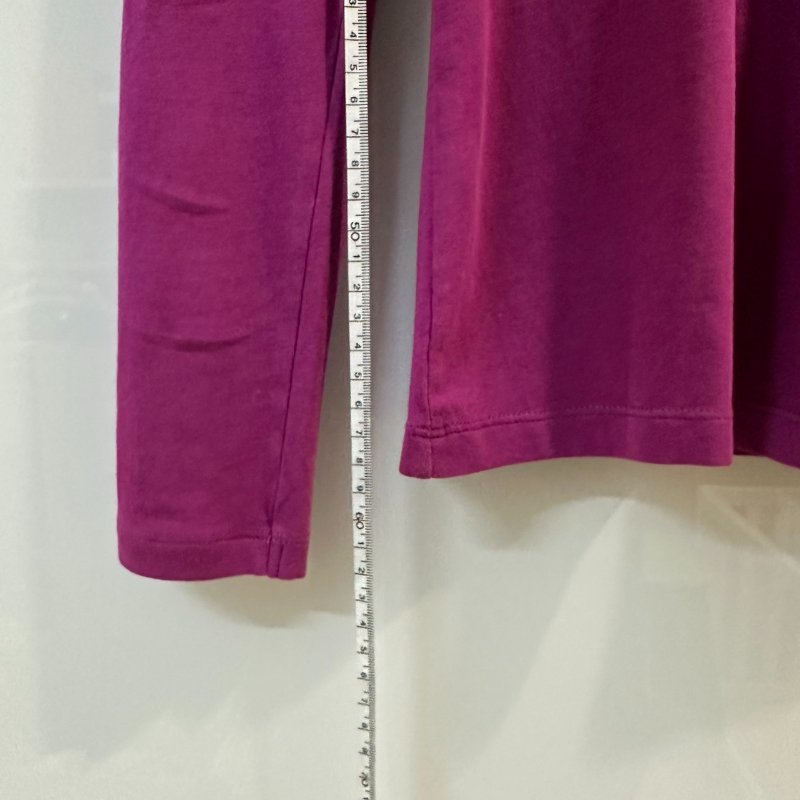 【美收精品】ARMANI 紫色長袖上衣 4-198【隔月月中將轉賣至日本 上架期限30天】-9