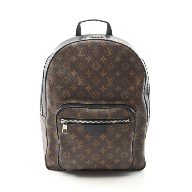 LOUIS VUITTON Josh Rucksack 背包 M41530 Monogram macassar 帆布皮革 LV-0