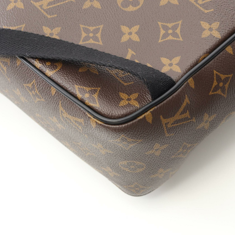 LOUIS VUITTON Josh Rucksack 背包 M41530 Monogram macassar 帆布皮革 LV-5