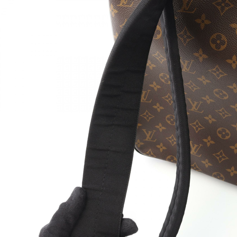 LOUIS VUITTON Josh Rucksack 背包 M41530 Monogram macassar 帆布皮革 LV-6