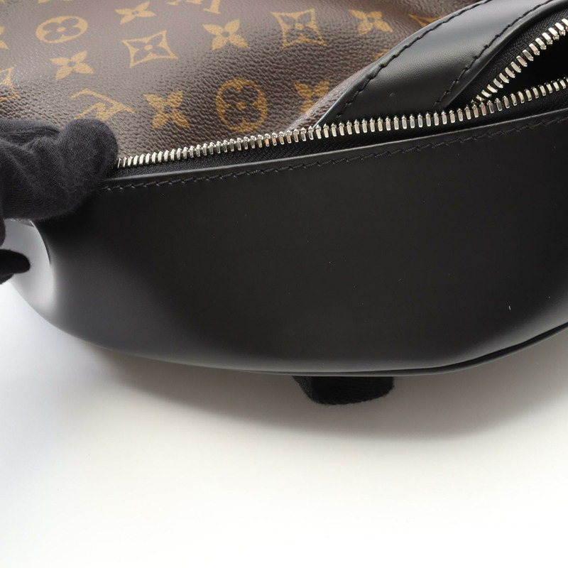 LOUIS VUITTON Josh Rucksack 背包 M41530 Monogram macassar 帆布皮革 LV-7