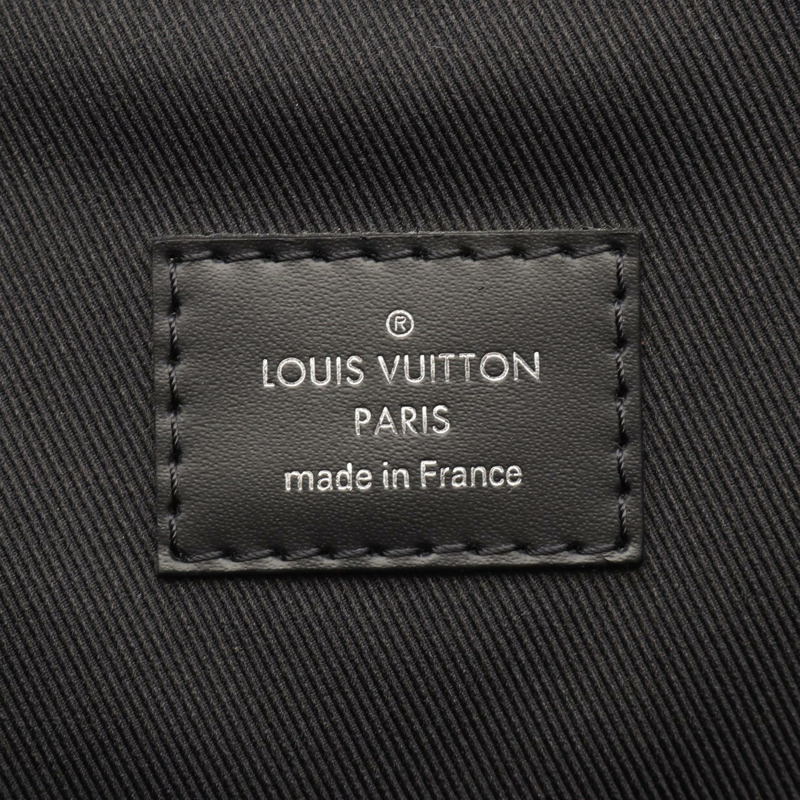 LOUIS VUITTON Zack Rucksack 背包 N40005 Damier 石墨帆布 黑色 二手 LV-3