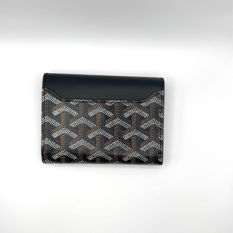 Goyard 黑色三折短夾-4