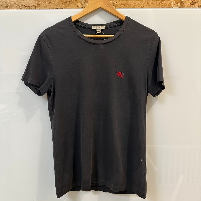 【美收精品】BURBERRY 灰紅色短袖上衣 4-203【隔月月中將轉賣至日本 上架期限30天】-0