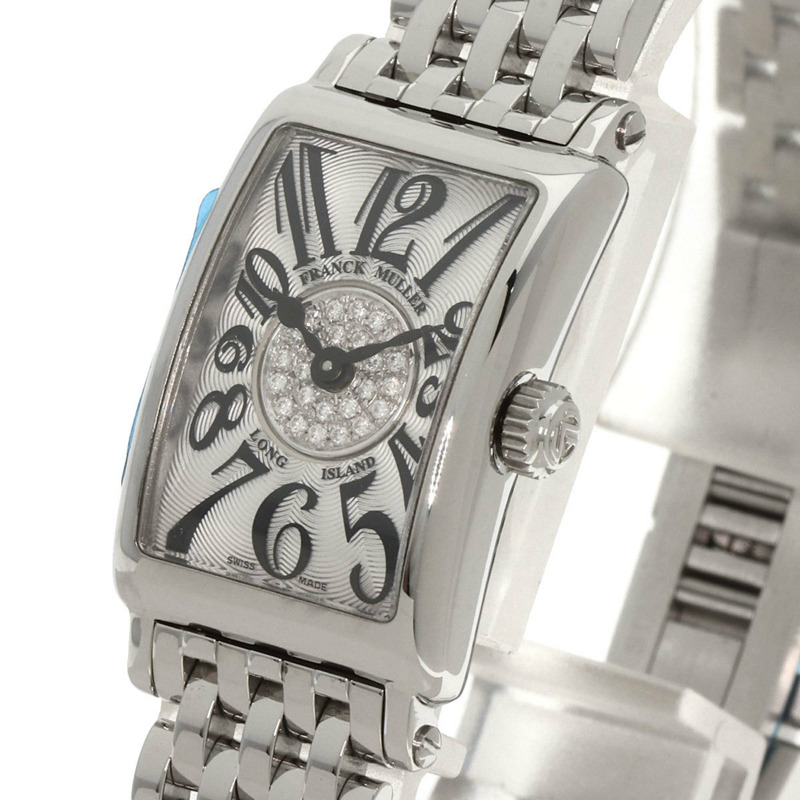 Franck Muller 802QZCD1P Long Island Petite 手錶,不銹鋼/SS,女士-2