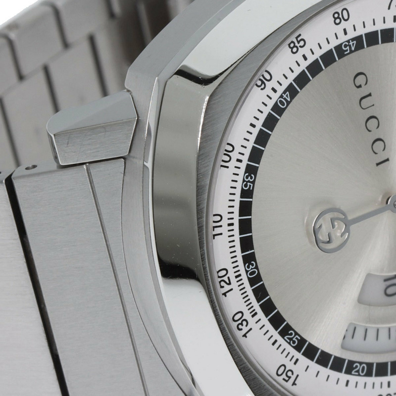 Gucci YA157302 Grip 計時碼錶，不鏽鋼/SS，男士-13