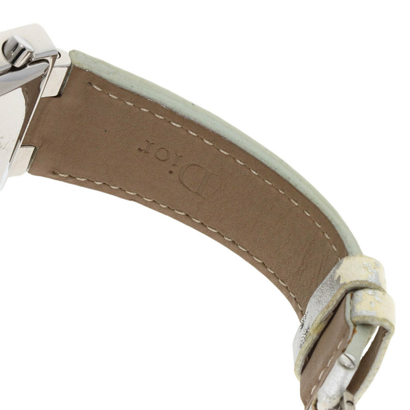 Christian Dior D81-101 Riva Sparkling 計時腕錶，不鏽鋼/皮革，女士-11