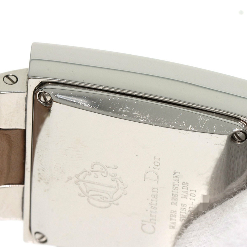 Christian Dior D81-101 Riva Sparkling 計時腕錶，不鏽鋼/皮革，女士-23