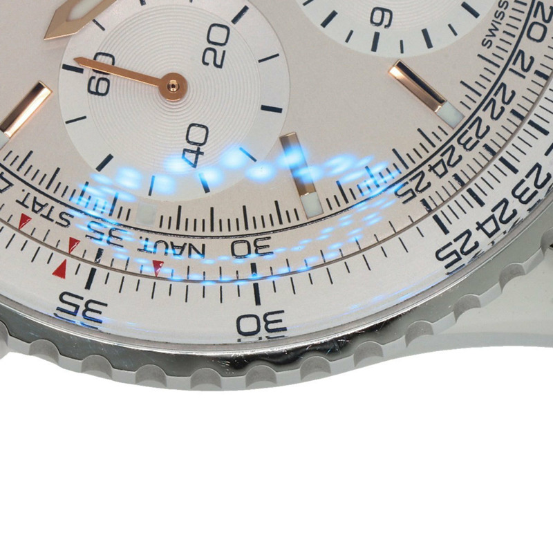 百年靈航空計時 B01 計時腕錶 41 不鏽鋼男士腕錶,AB0139211G1A1-18