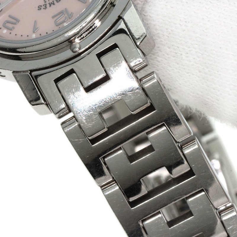 愛馬仕 CL4.210 Clipper Nakre 全新 扣環 不銹鋼/SS 女款 HERMES-14