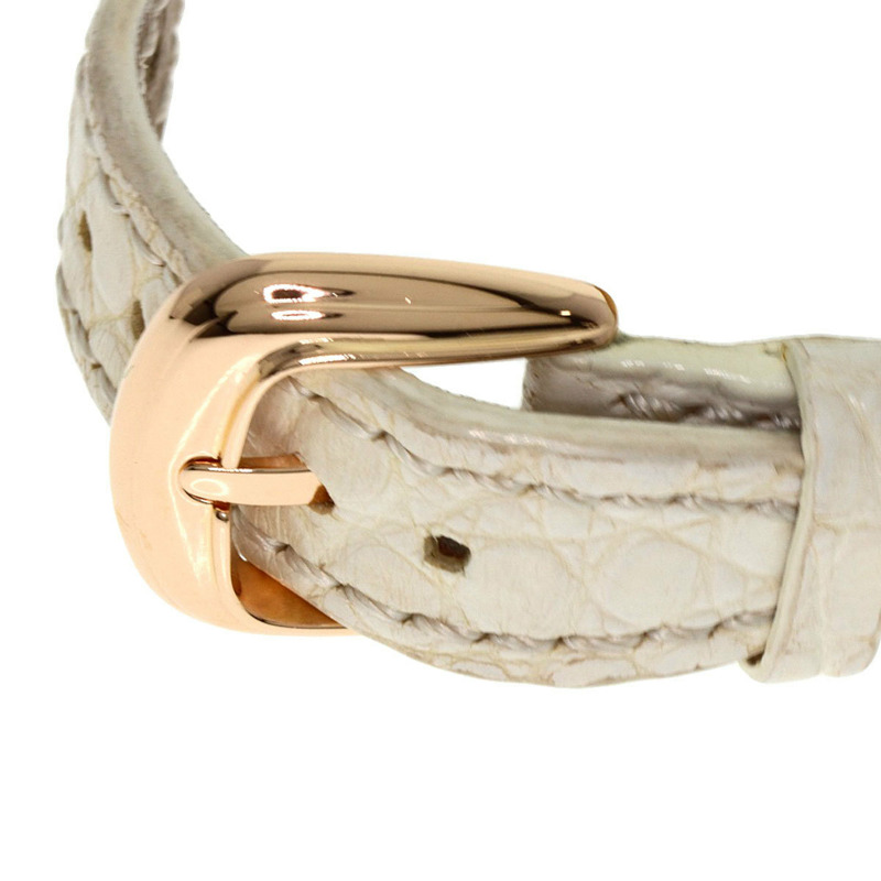 Franck Muller 1752QZRELCD1R Tonneau Curvex Releaf 鑽石腕錶，18K 玫瑰金和皮革材質，女士-7