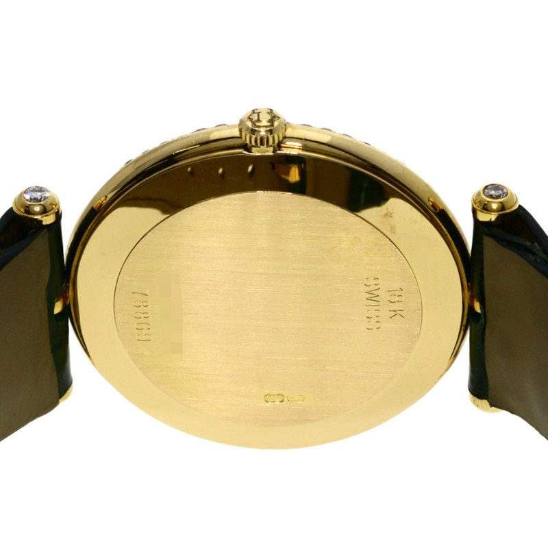 Van Cleef & Arpels 18101B1 Pierre 祖母綠鑽石腕錶,18K 金/皮革/鑽石祖母綠,女士,-6