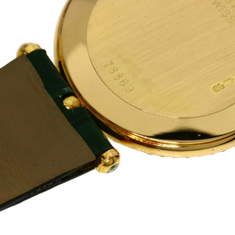 Van Cleef & Arpels 18101B1 Pierre 祖母綠鑽石腕錶,18K 金/皮革/鑽石祖母綠,女士,-14