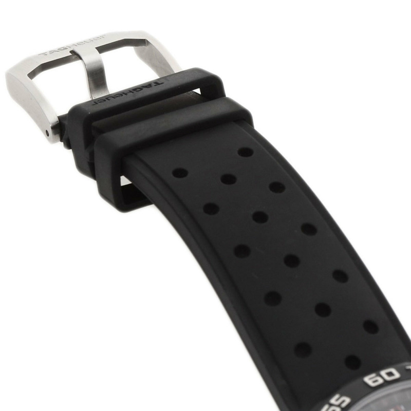 泰格豪雅 CAZ1010 Formula 1 計時碼錶,不鏽鋼/橡膠,男士-9