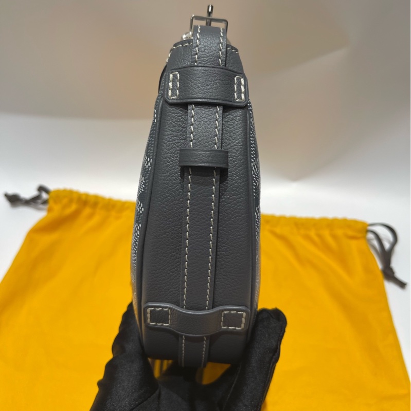 Goyard 半月包 灰色 尺寸約25*6*17cm-6