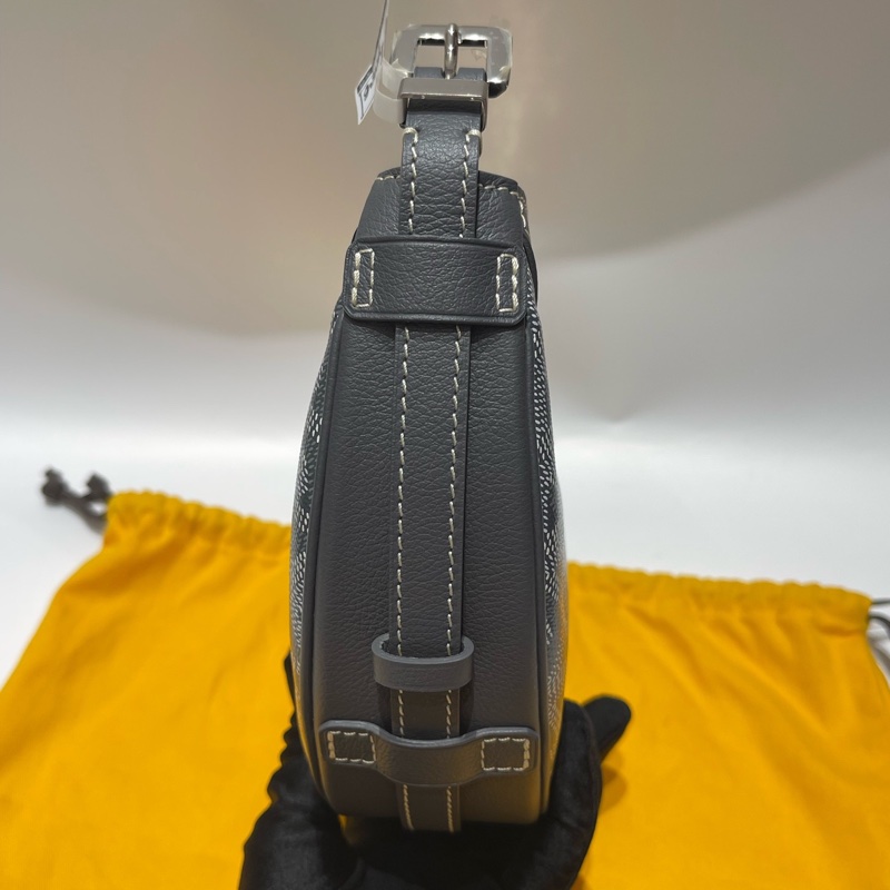 Goyard 半月包 灰色 尺寸約25*6*17cm-12