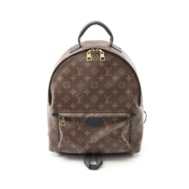 LOUIS VUITTON Palm Springs 背包 MM 背包 M41561 字母組合帆布 二手 LV-0
