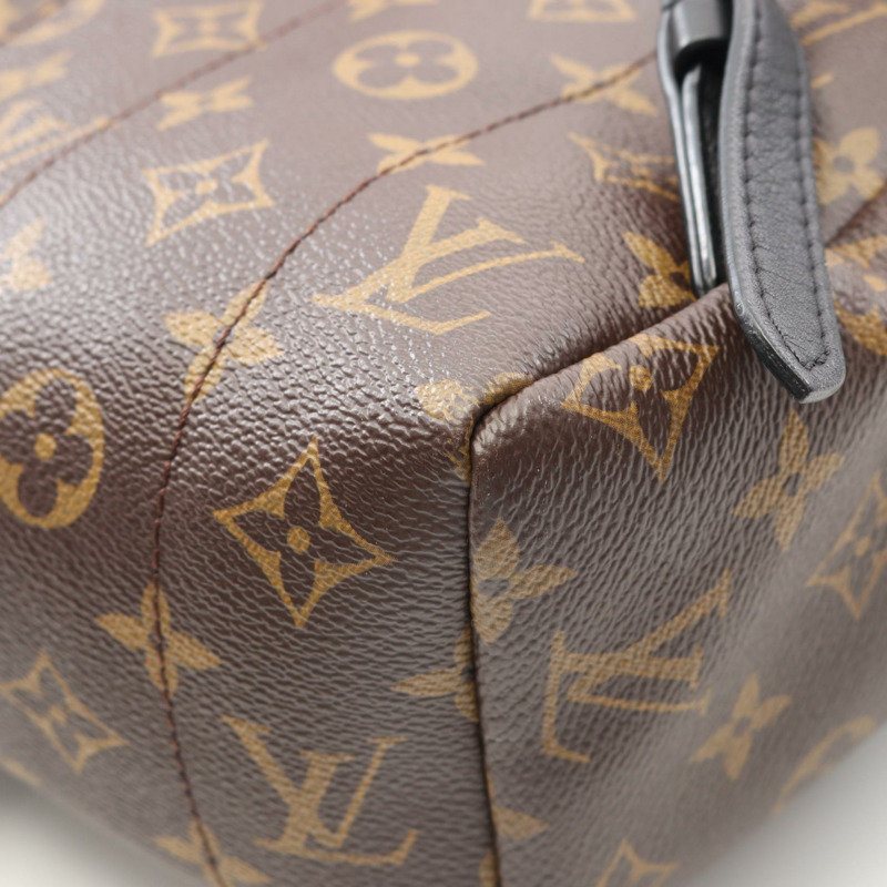LOUIS VUITTON Palm Springs 背包 MM 背包 M41561 字母組合帆布 二手 LV-7