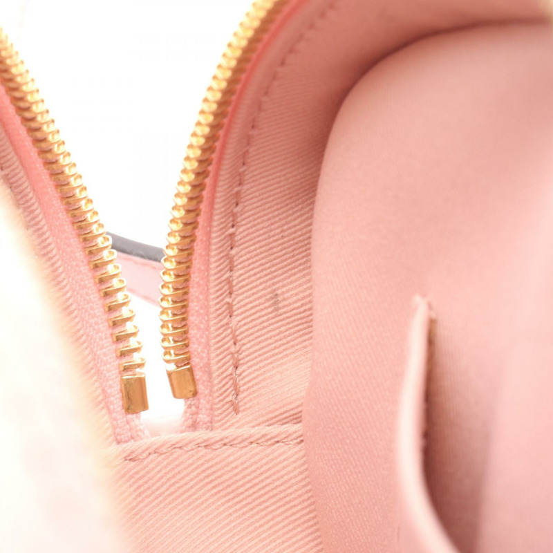 LOUIS VUITTON 皮帶 腰包 M90531 Vernis 皮革 Rose Ballerine 二手 女士 LV-5