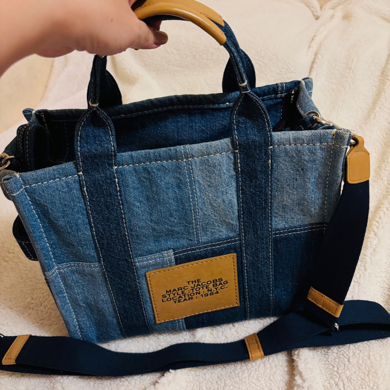 MARC JACOBS 牛仔托特包-1