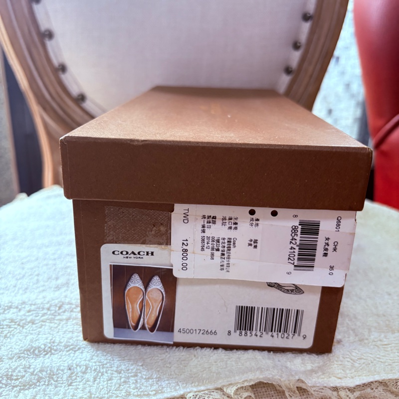 coach 平底鞋36-12
