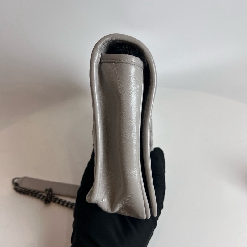 YSL NIKI MINI 水泥灰-5