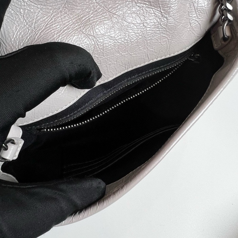 YSL NIKI MINI 水泥灰-9