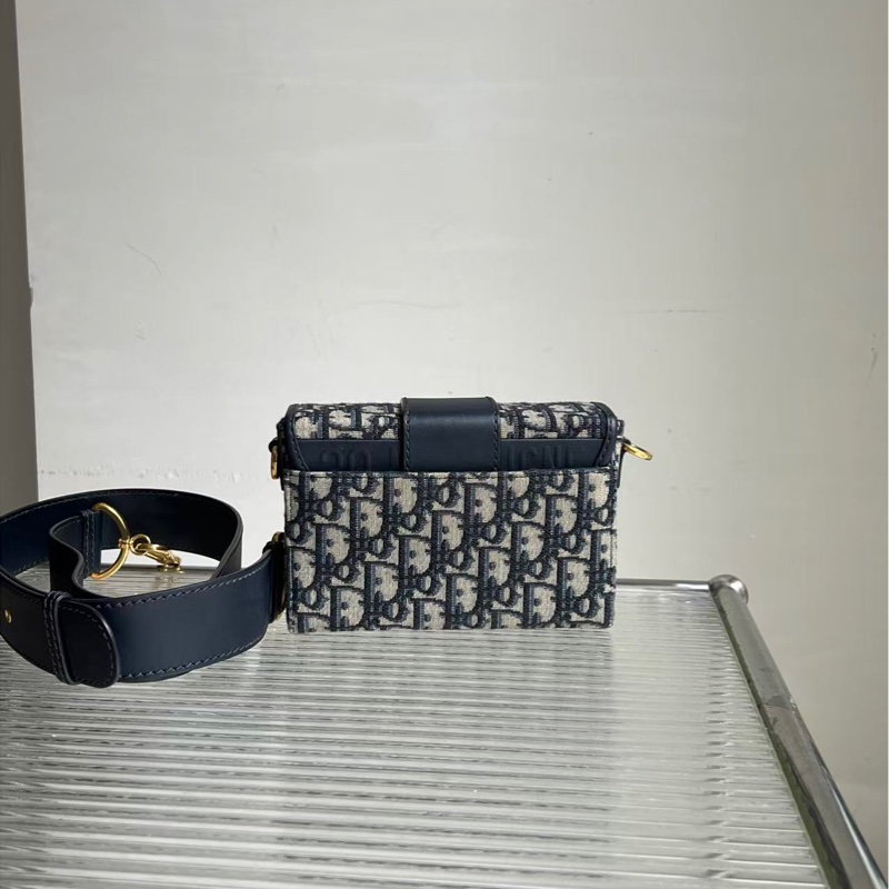 Dior/迪奧 Box 老花蒙田盒子 mini 號，尺寸：18x6x13-2