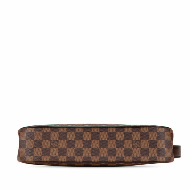 Louis Vuitton Damier Aubergine 單肩包 N51129 棕色 皮革 女款包 LOUIS VUITTON-2