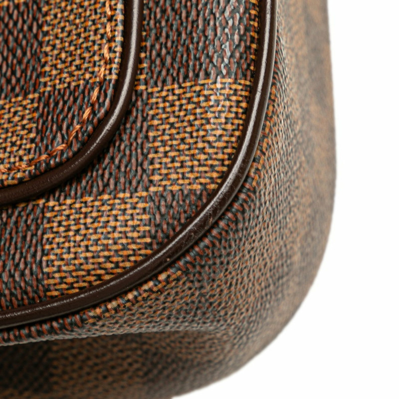 Louis Vuitton Damier Aubergine 單肩包 N51129 棕色 皮革 女款包 LOUIS VUITTON-4