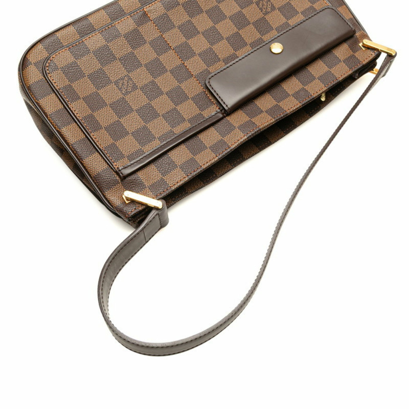 Louis Vuitton Damier Aubergine 單肩包 N51129 棕色 皮革 女款包 LOUIS VUITTON-5